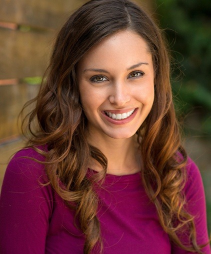 Young woman with healthy smile