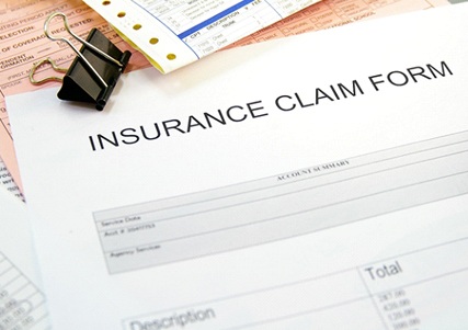 Dental insurance claim form