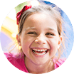 Child with healthy smile