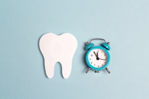 clock and tooth